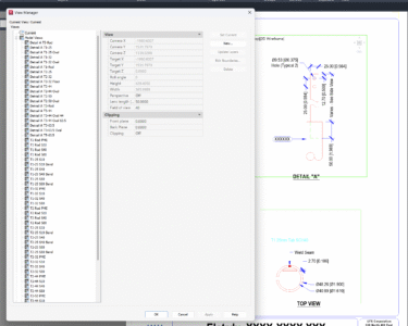 View Manager dialog in AutoCAD Windows version — unavailable in Mac